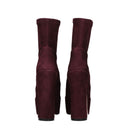 Buty damskie Stuart Weitzman Skyhi Zamsz Fioletowy/Cordovan