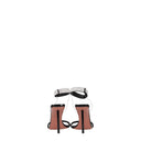 Amina Muaddi Women's Sandals Crystal Black/Silver