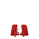 Salvatore Ferragamo Women's Sandals Red/Flame Leather