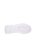 Salvatore Ferragamo Men's White Fabric Sneakers