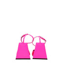 Le donne dell'atticos Sandali Pelle Rosa/Rosa Fluo