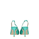 Stuart Weitzman Damess Sandalen groen/aqualeer