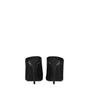 Saint Laurent Ascot Sandals Women Satin Black