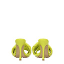 Bottega Veneta Women's Sandals Green/Kiwi Leather