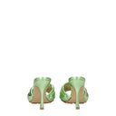 Bottega Veneta Women's Sandals Green/Pistachio Leather