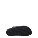 Palm Angels Mujers Sandalias Piel Negro