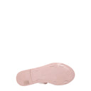 Salvatore Ferragamo Lylia Women's Flip Flops And Clogs Pvc Pink/Antique Pink