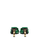 Dolce&Gabbana Women's Sandals Green/Grass Leather