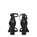 Premiata Vanity Women's Leather Sandals Black