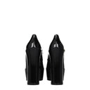 Sandały damskie Stuart Weitzman Sky High w kolorze czarnym, lakierowane