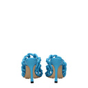 Bottega Veneta Women's Sandals In Sky Blue/Pool Leather