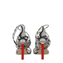 L'Attico Adele Donna's Sandali Pelle Bianca/Nera