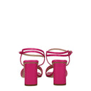 Christian Dior Women's Sandals Fabric Fuchsia