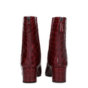 Aquazzura Groove Women's Boots Red/Eggplant Leather