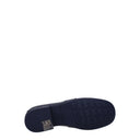 Bottega Veneta Men's Moccasins Monsieur Blue/Dark Blue Leather