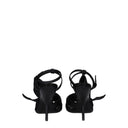 Salvatore Ferragamo Helena Women's Sandals Black Satin