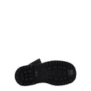 Vaqueros Versace Mujers Botas Poliuretano Negro