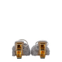 Fendi First Women's Sandals Mink Gray/Light Gray