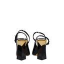 Valentino Garavani Women's Sandals Patent Black