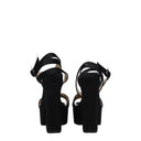 Jimmy Choo Gaia Women's Sandals Satin Black