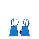 The Attico Piper Sandali Donna's Blu satinato/turchese