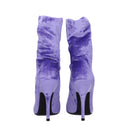 Balenciaga Women's Boots Velvet Purple/Lilac
