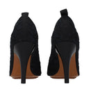 Stella McCartney Damens Schwarze Pizzo-Pumpe