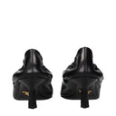 Prada Women's Black Leather Décolleté