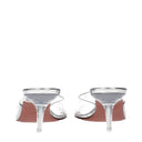 Amina Muaddi Alexa Women's Sandals Transparent Pvc