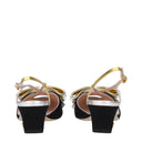 Valentino Garavani Women's Sandals Fabric Black/Multicolor