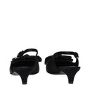 Dolce&Gabbana Women's Satin Black Sandals