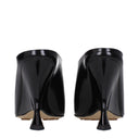 Bottega Veneta Sandalias Rocket Mujers Cuero Negro