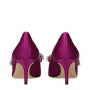 Jimmy Choo Décolleté Bing Women's Satin Fuchsia/Blackberry