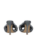 Bottega Veneta Lido Mujers Sandalias Piel Gris/Ostra