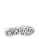 Alexander Mc Queen oversize sneakers herens Leer Wit/Zwart