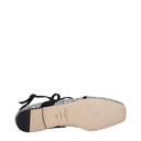 Jimmy Choo Astoria Women's Silver Glitter Ballet Flats