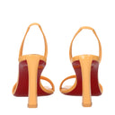 Louboutin O Condora Sandals Women's Orange Patent