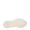 Fendi Sneakers Flow Men Leather Beige