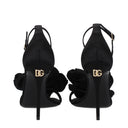 Dolce&Gabbana Keira Women's Sandals Black Satin