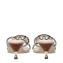 Tory Burch Women's Sandals Light Beige/Cream Leather