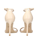 Stuart Weitzman Nudist Sandals Women Leather Beige/Mascarpone