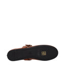 Miu Miu Ballerine Women Leather Brown/Cognac