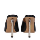 Off White Allenframe Sandals Women Leather Black
