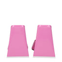 L'Attico Devon Donna's Sandali Rosa Lucido/Sfumatura Rosa