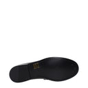 Céline Triomphe Hommes Mocassins Cuir Noir/Argent