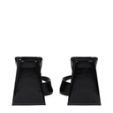 Sandały damskie Attico Mini Devon w kolorze czarnym, patentowym