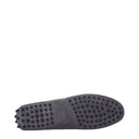 Zamszowe mokasyny damskie Tod's, szare/tar