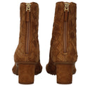 Bottega Veneta Women's Atomic Ankle Boots Suede Brown/Caramel