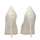 Salvatore Ferragamo Eva Women's Beige/Mascarpone Patent Leather Pumps