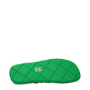 Bottega Veneta Men's Fabric Green/Grass Slippers And Clogs